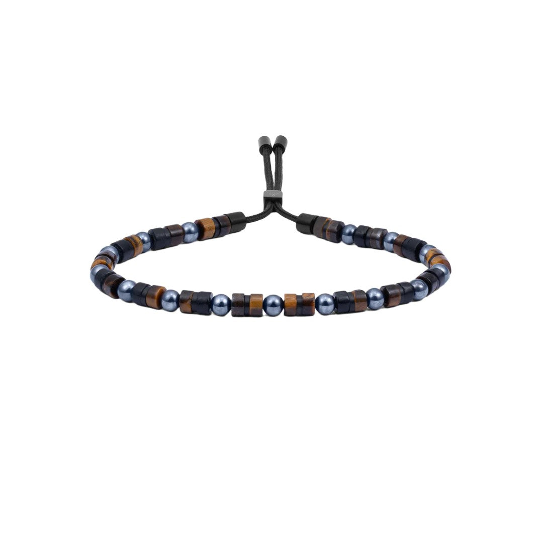 Pig & Hen Brontide Matsumoto | Black Men's Bracelet