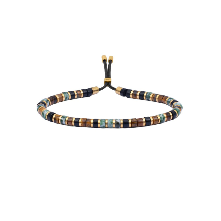 Pig & Hen Brontide Nagoya | Gold Men's Bracelet