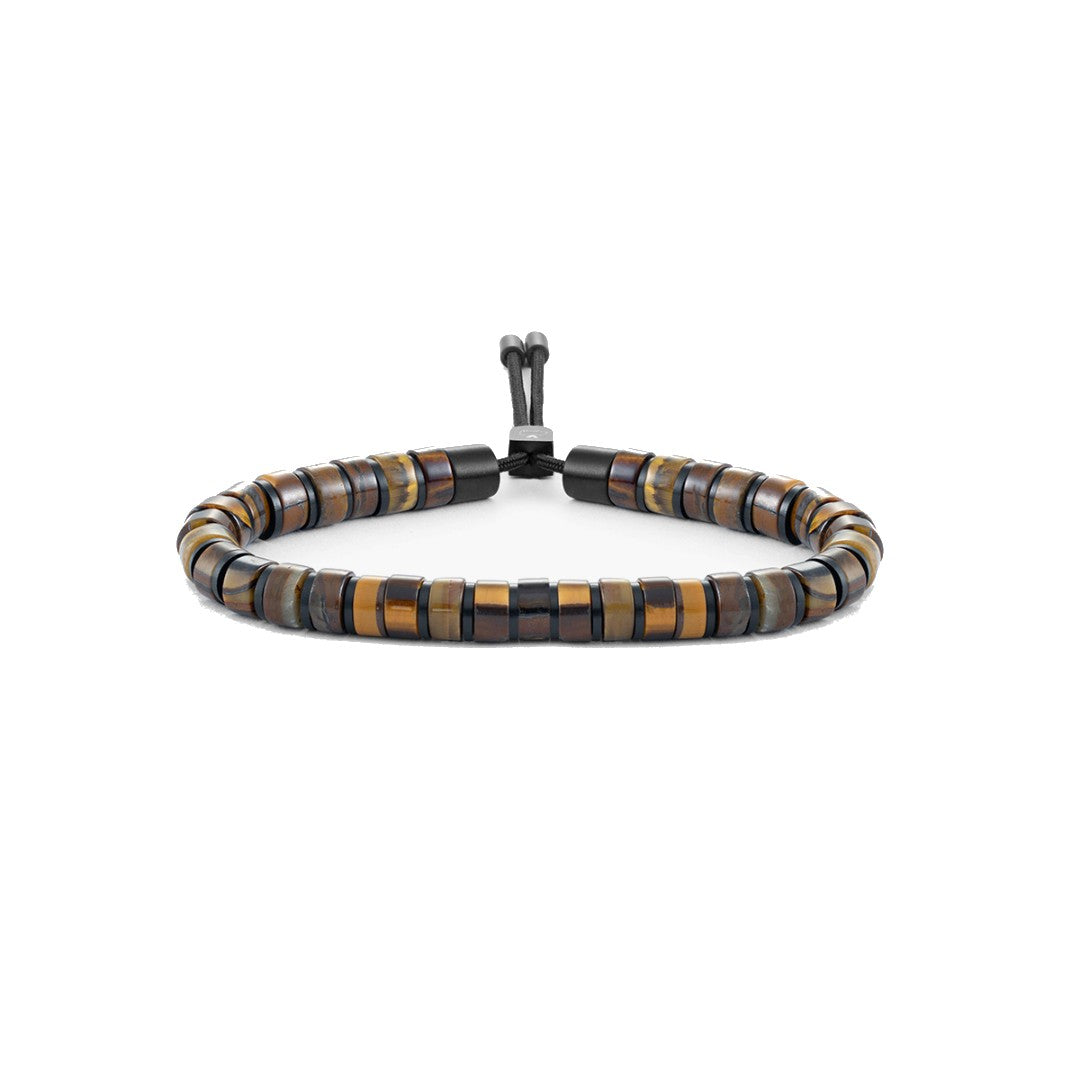Pig & Hen Brontide Tiger Eye | Black Men's Bracelet
