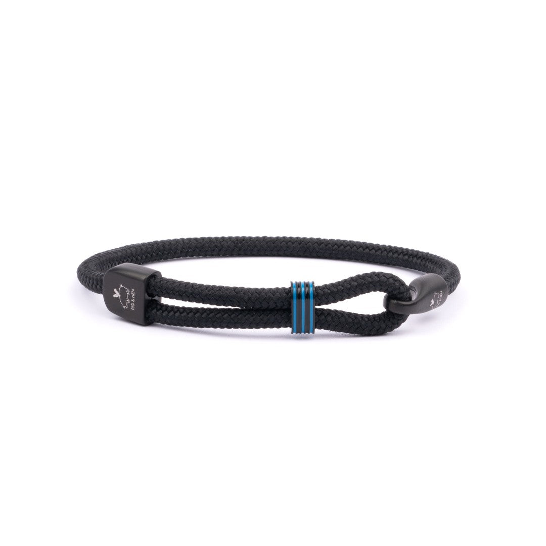 Pig & Hen Captain Carl Black | Black Men's Bracelet