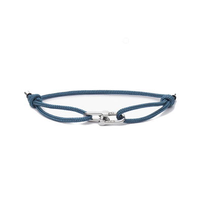 Pig & Hen Daunting Dean Ash Blue | Silver Men's Bracelet