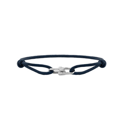 Pig & Hen Daunting Dean Navy | Silver Men's Bracelet
