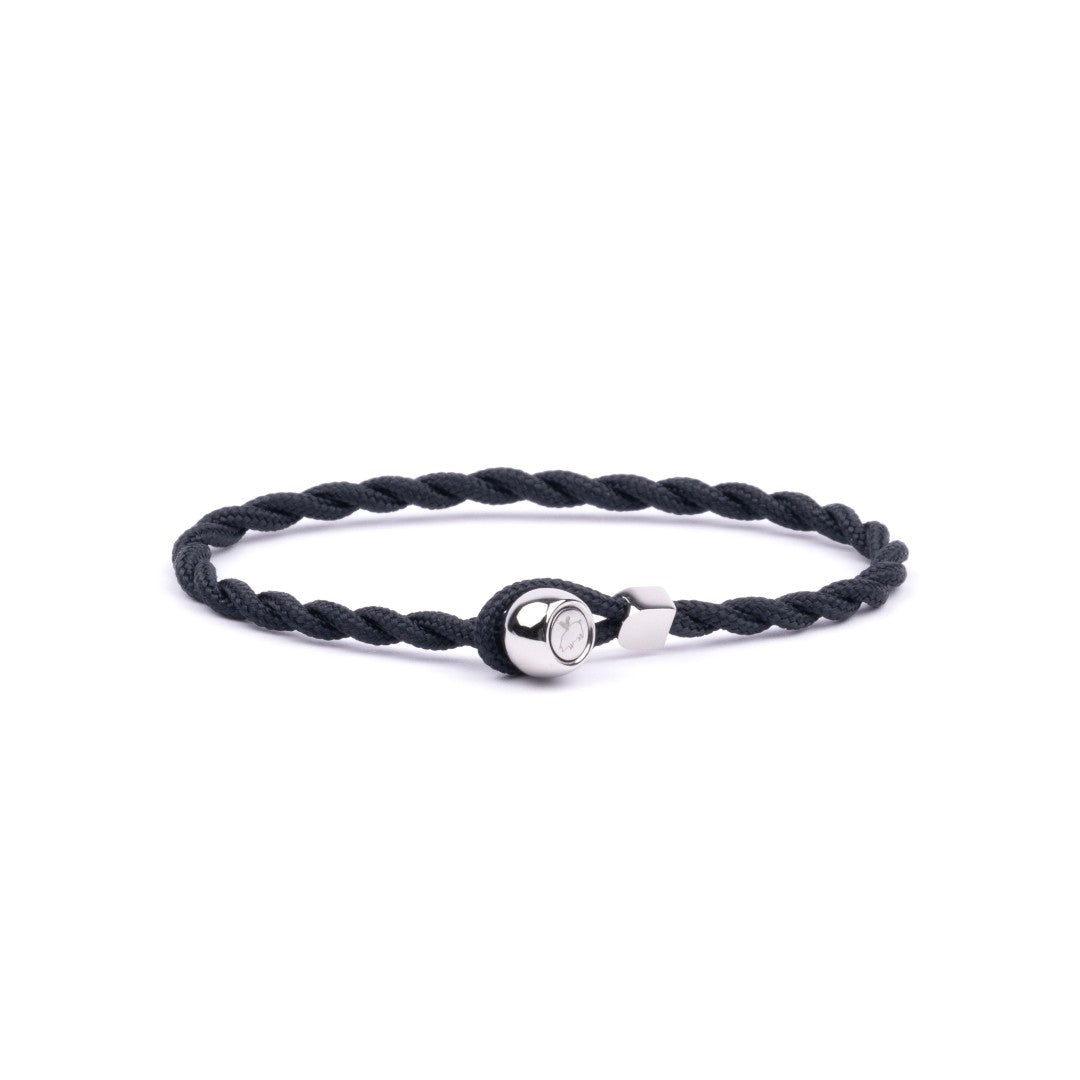 Pig & Hen Easy Ed Navy | Silver Men's Bracelet