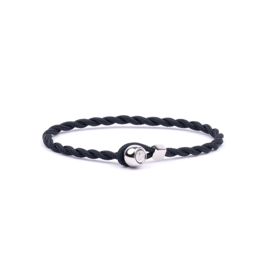 Pig & Hen Easy Ed Navy | Silver Men's Bracelet