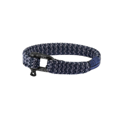 Pig & Hen Gorgeous George Navy - Slate Gray | Black Men's Bracelet
