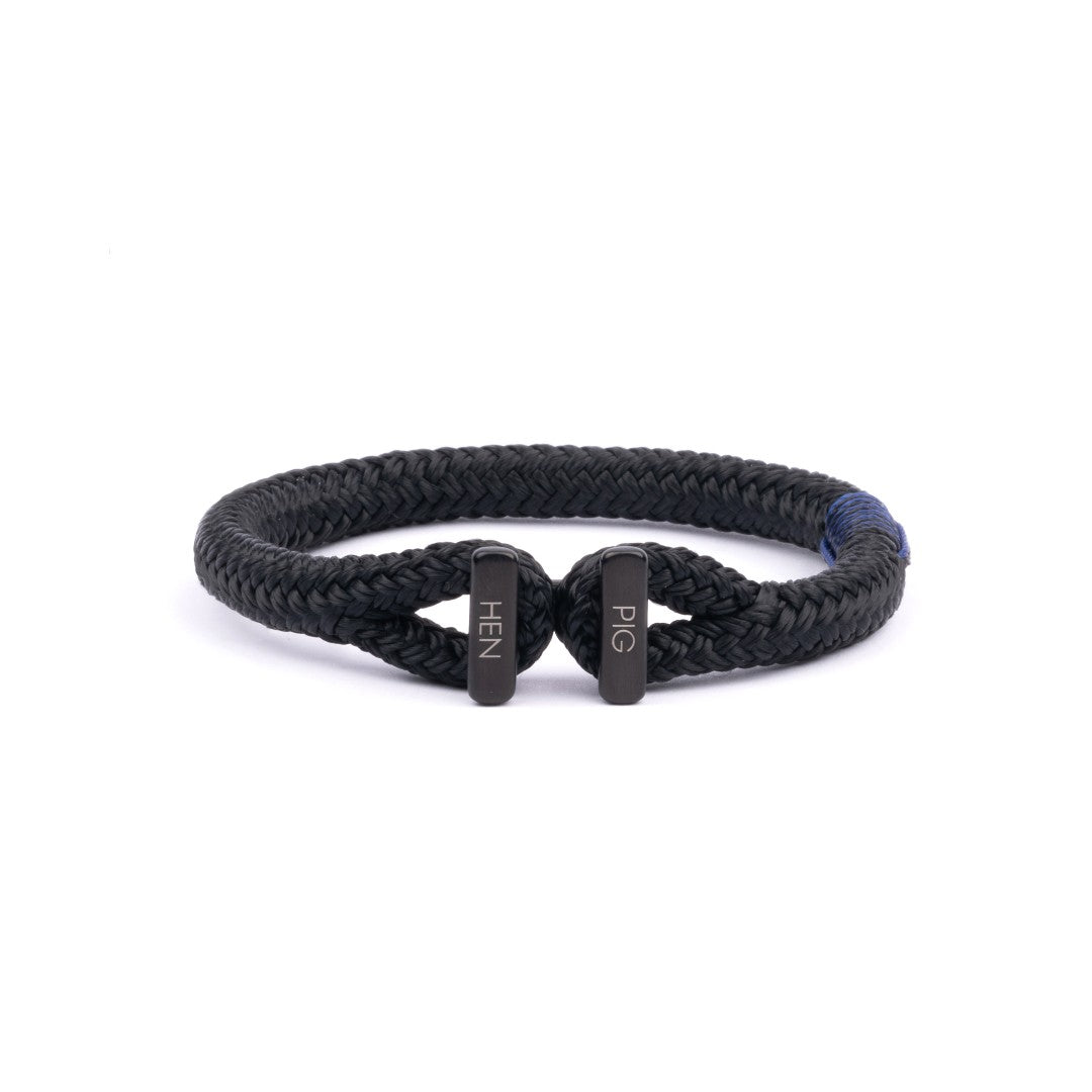 Pig & Hen Icy Ike Black | Black Men's Bracelet