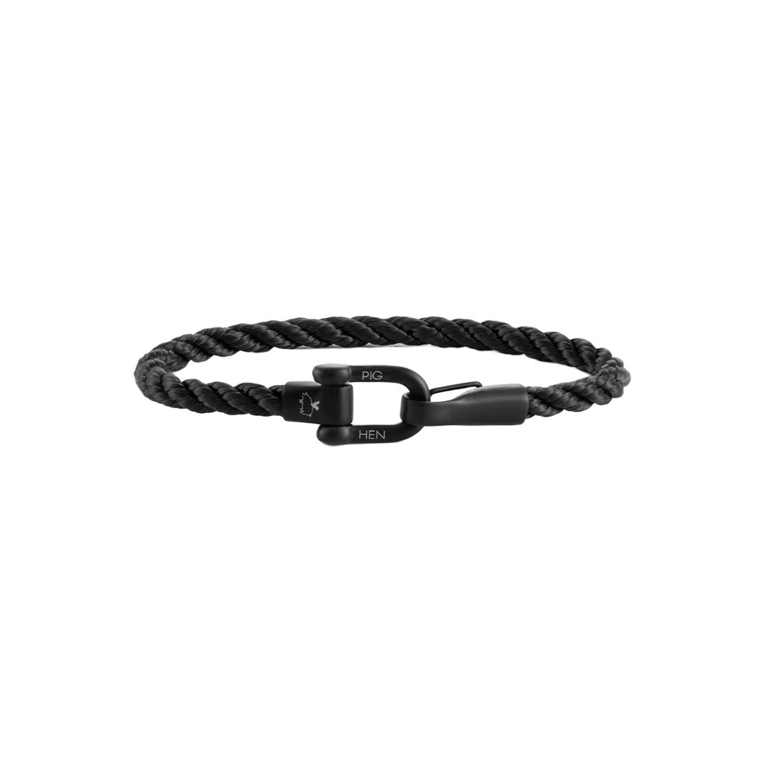 Pig & Hen Lobster Larry Black | Black Men's Bracelet