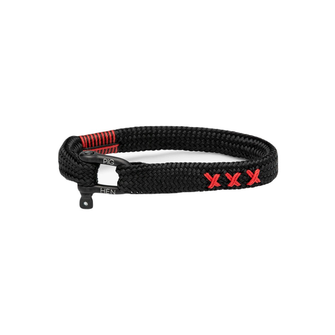 Pig & Hen Sharp Simon COA Black | Black Men's Bracelet