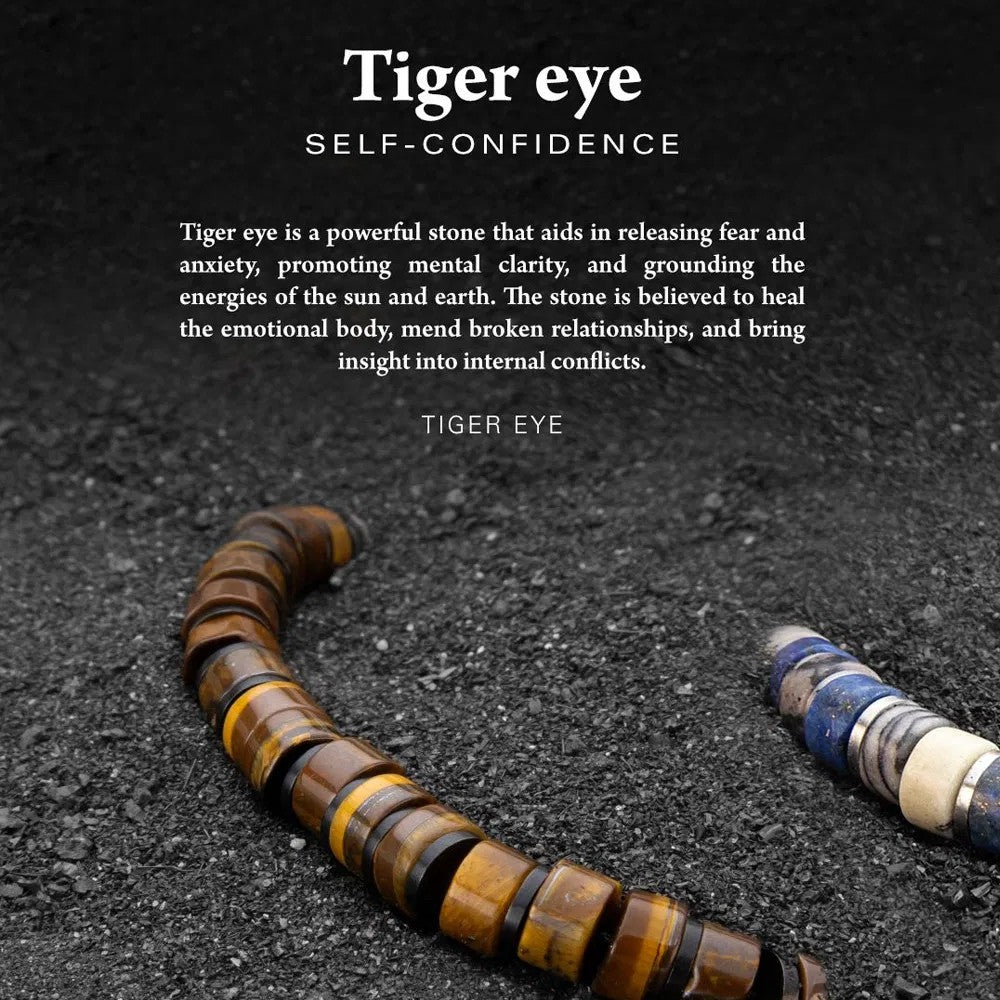 Pig & Hen Brontide Tiger Eye | Black Men's Bracelet