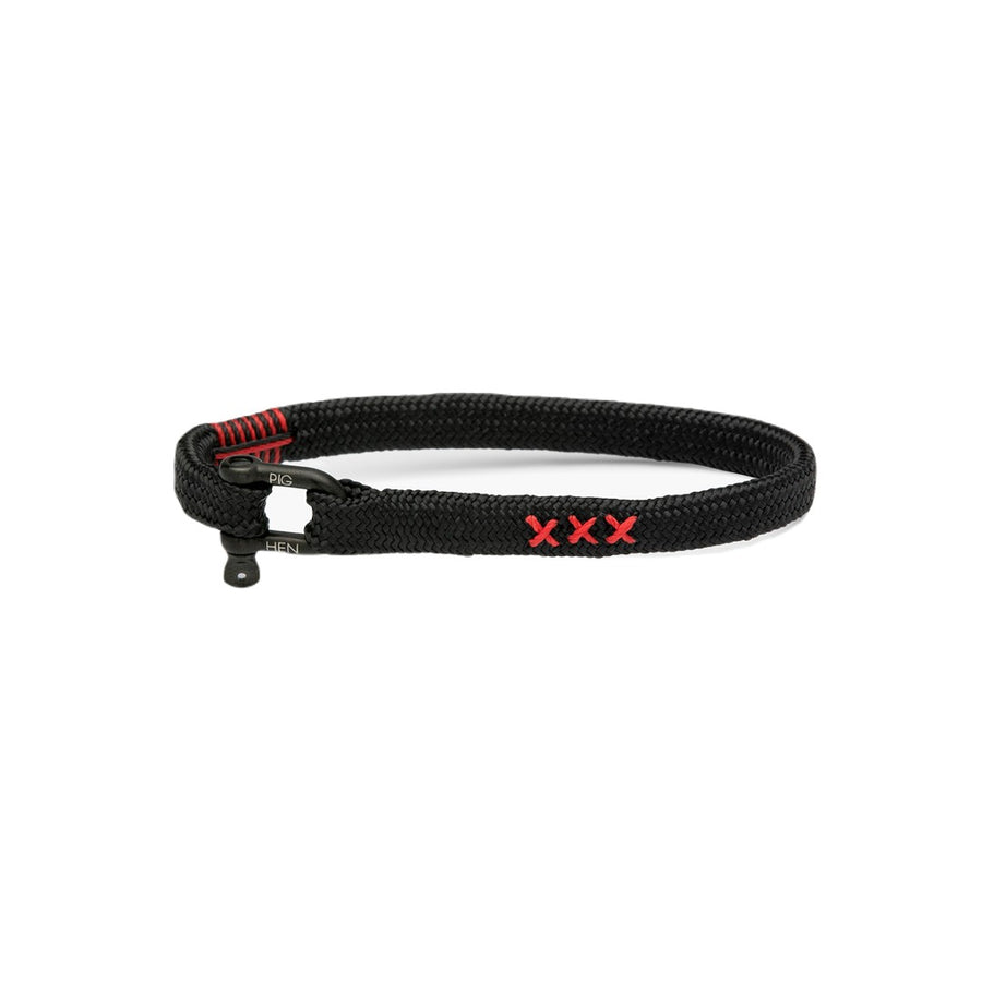 Pig & Hen Vicious Vik COA Black | Black Men's Bracelet