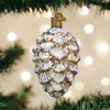 Old World Christmas Vintage Ponderosa Pine Cone Ornament