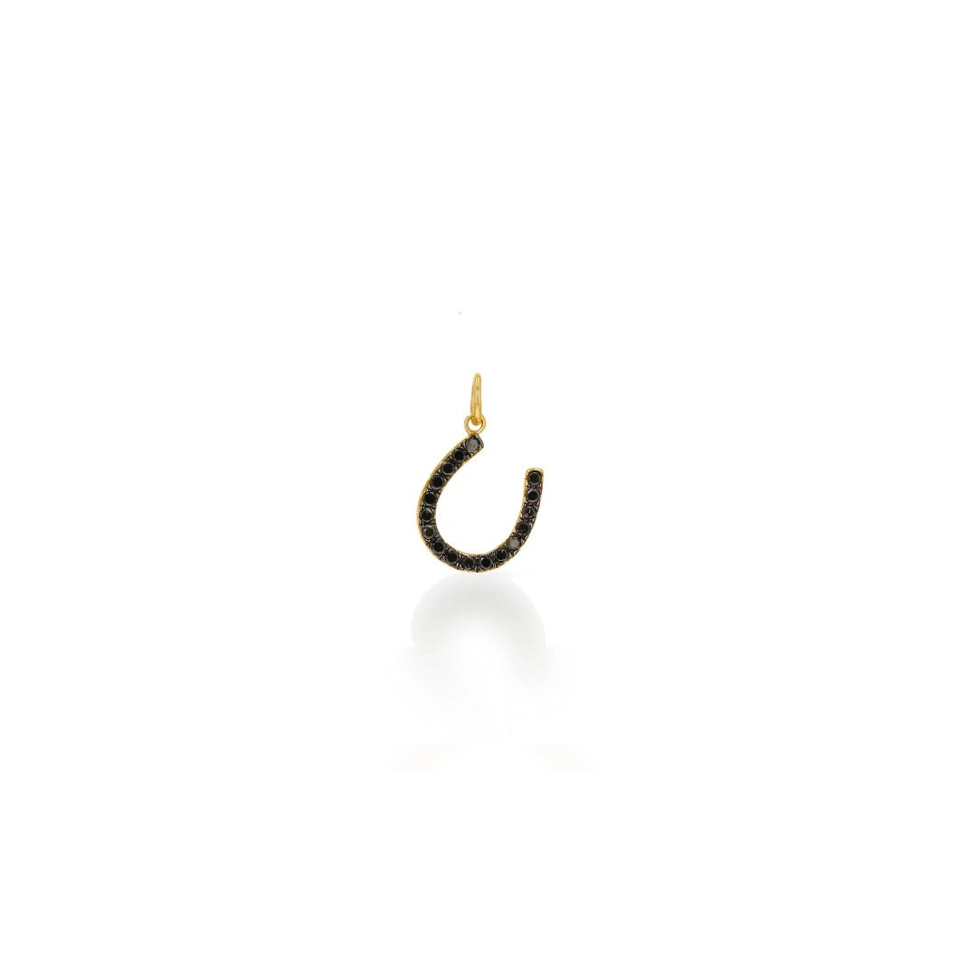 Rachel Reid Diamond Horseshoe Charm