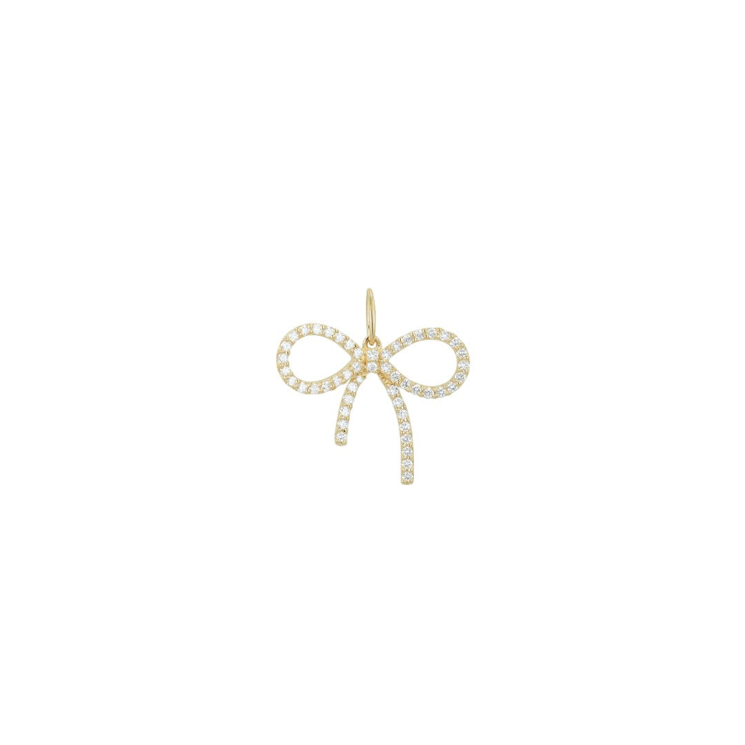 Rachel Reid Diamond Bow Charm