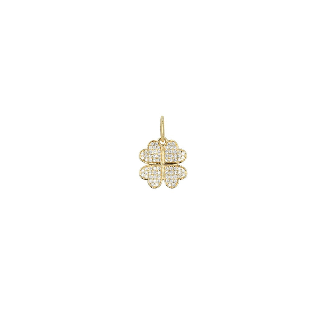 Rachel Reid Diamond Clover Charm