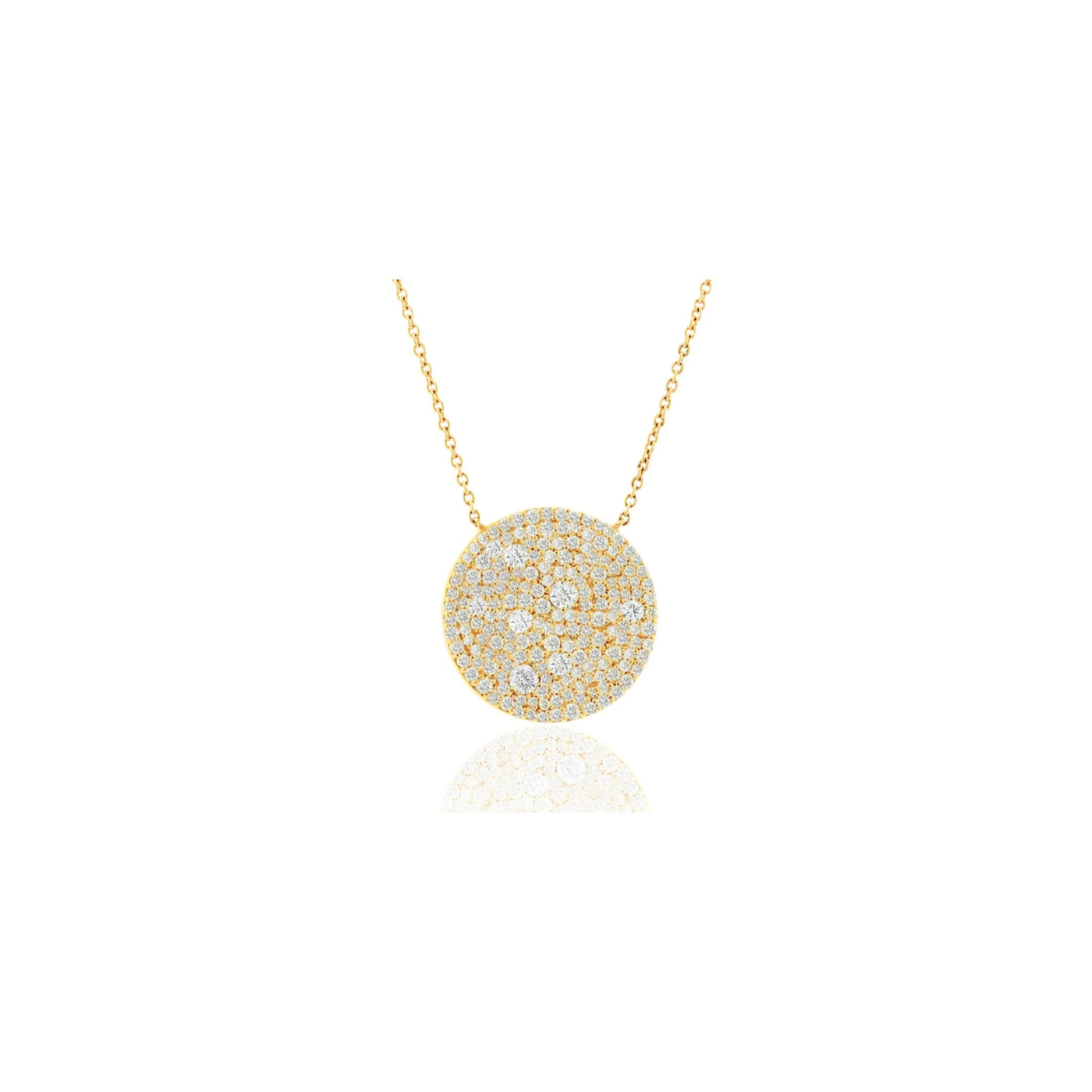 Rachel Reid Large Scattered Diamond Necklace