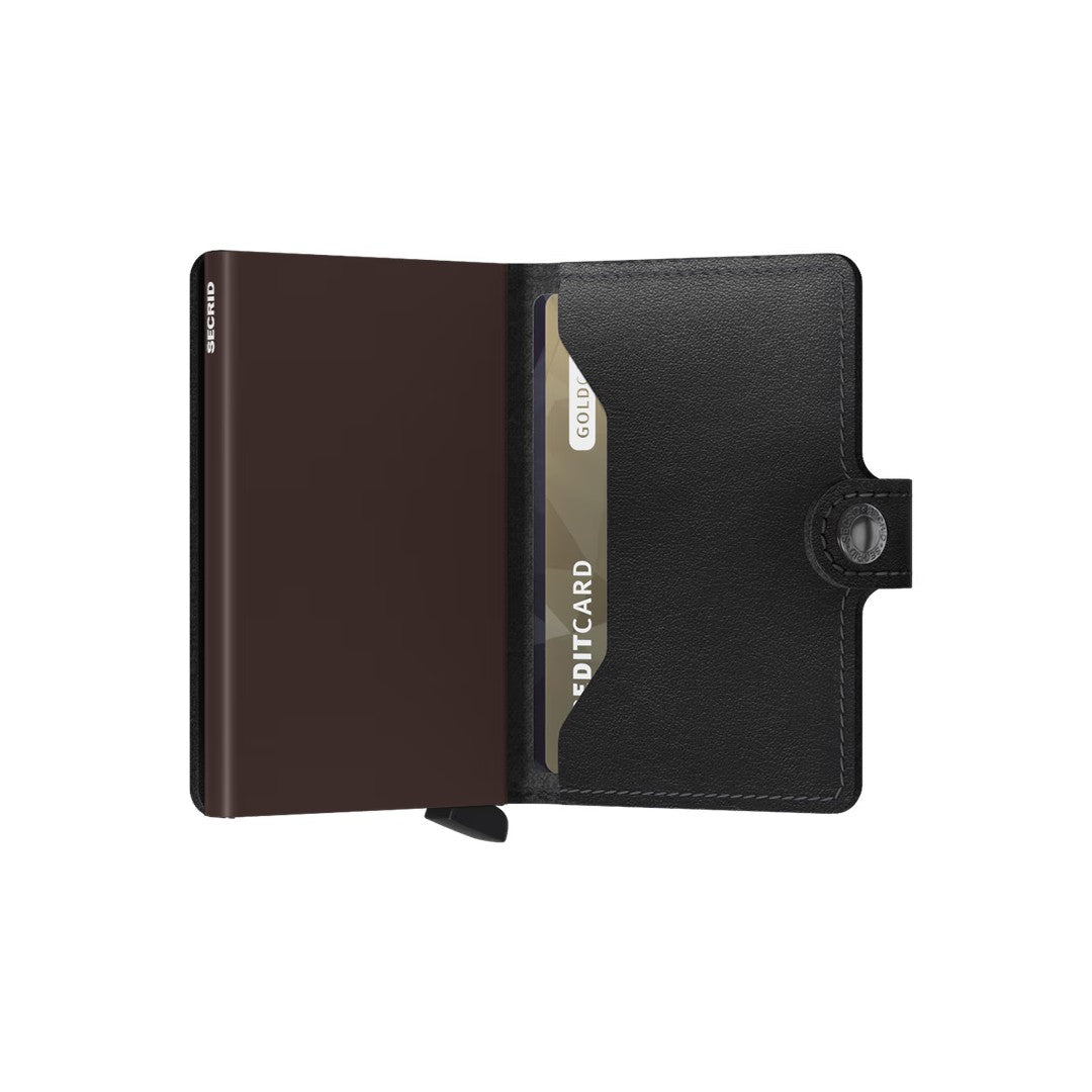 Secrid Mini Wallet Original Black-Brown