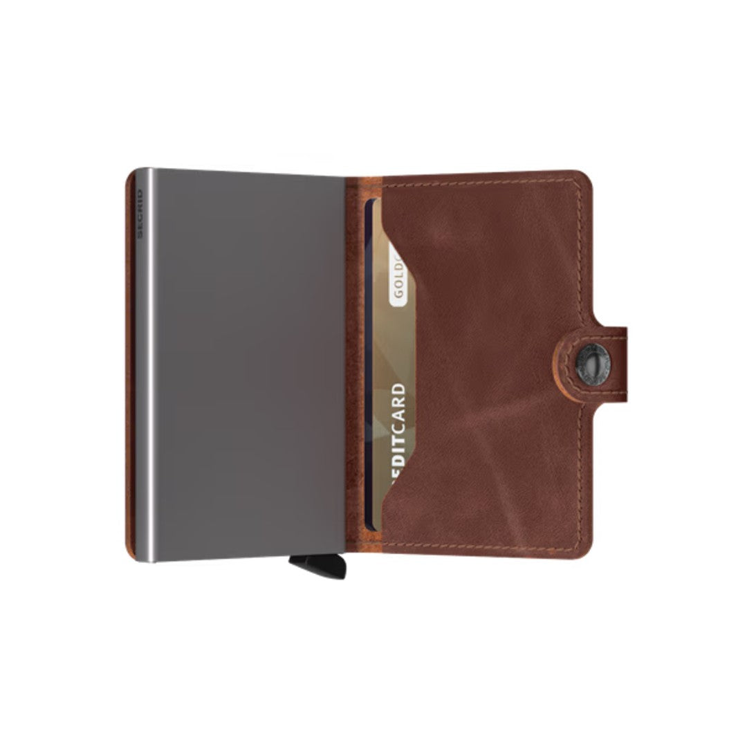 Secrid Mini Wallet Vintage Brown