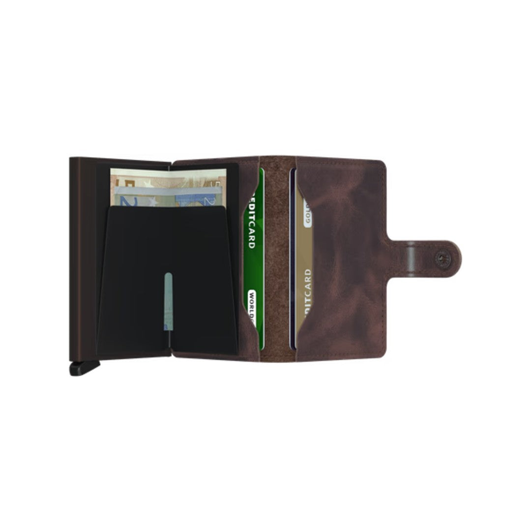 Secrid Mini Wallet Vintage Chocolate