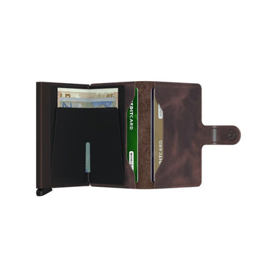 Secrid Mini Wallet Vintage Chocolate