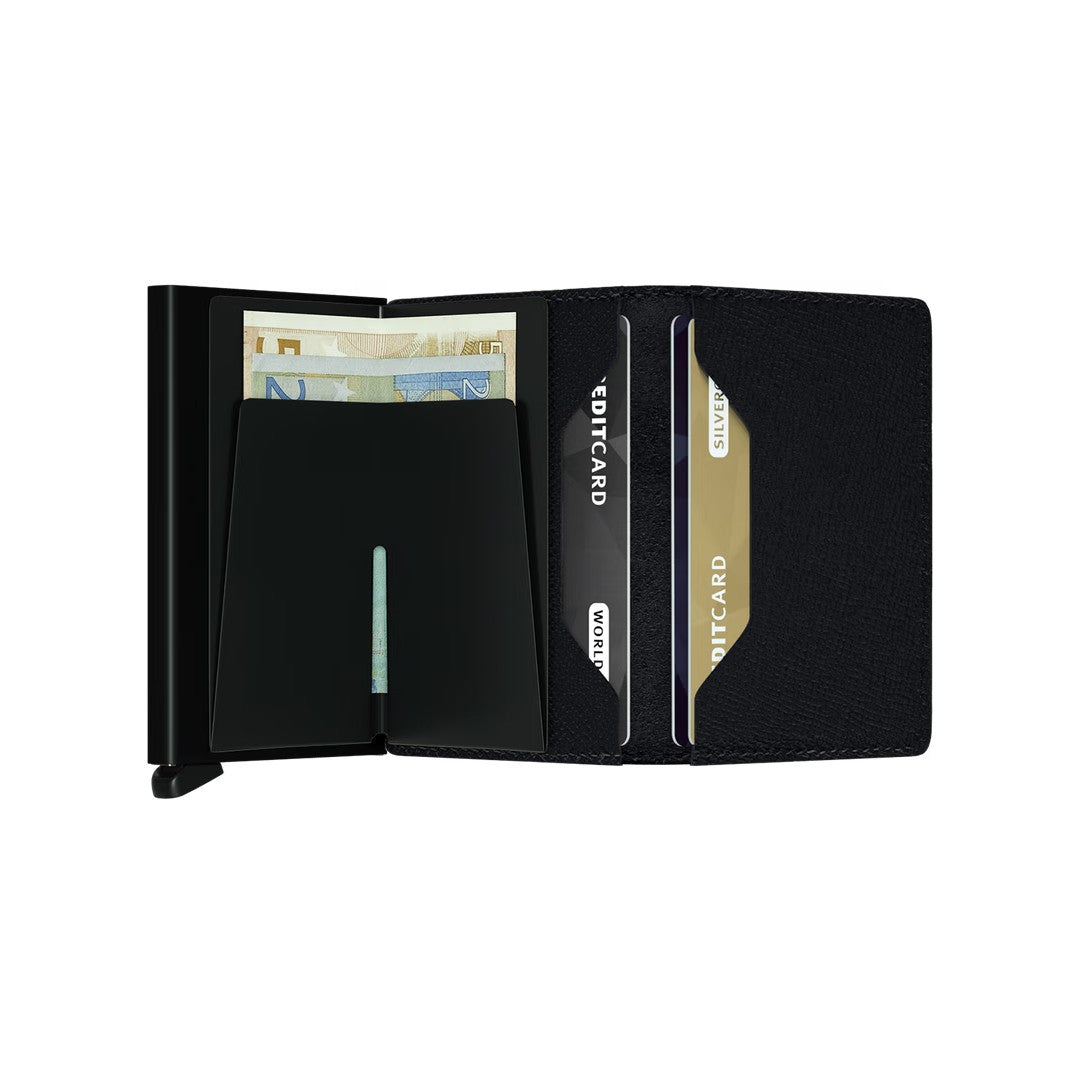 Secrid Slim Wallet Crisple Black