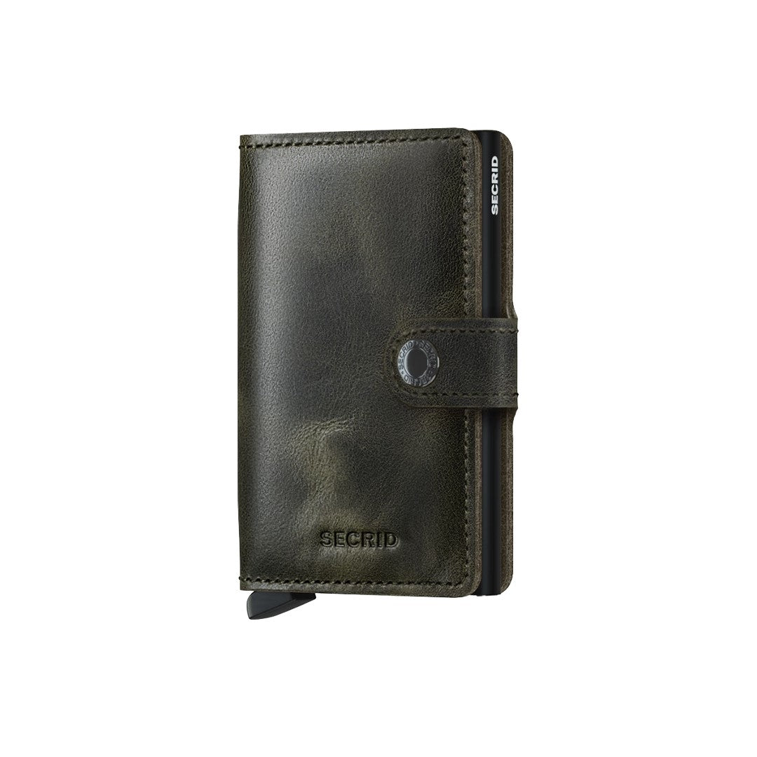 Secrid Mini Wallet Vintage Olive-Black