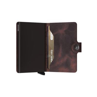 Secrid Mini Wallet Vintage Chocolate