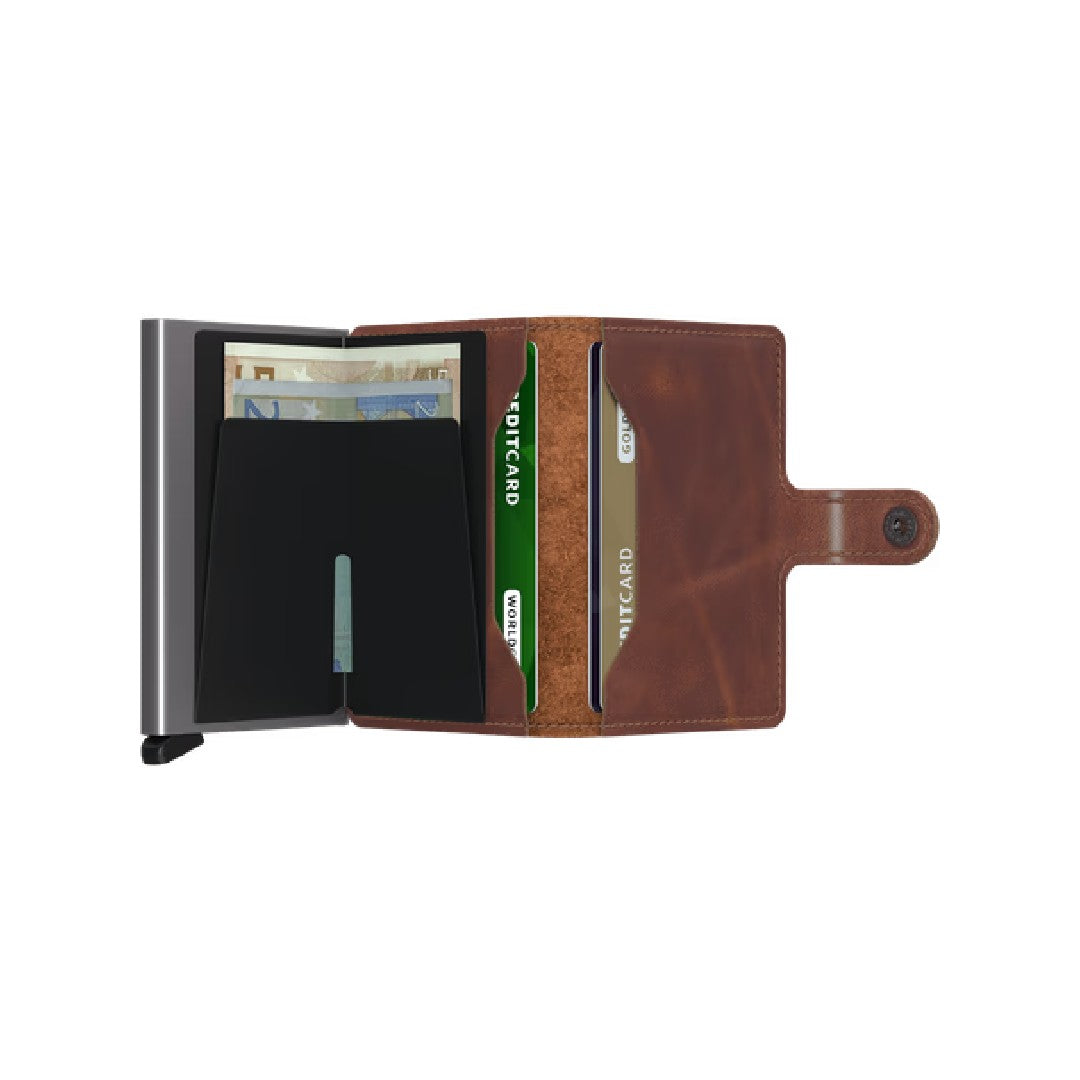 Secrid Mini Wallet Vintage Brown