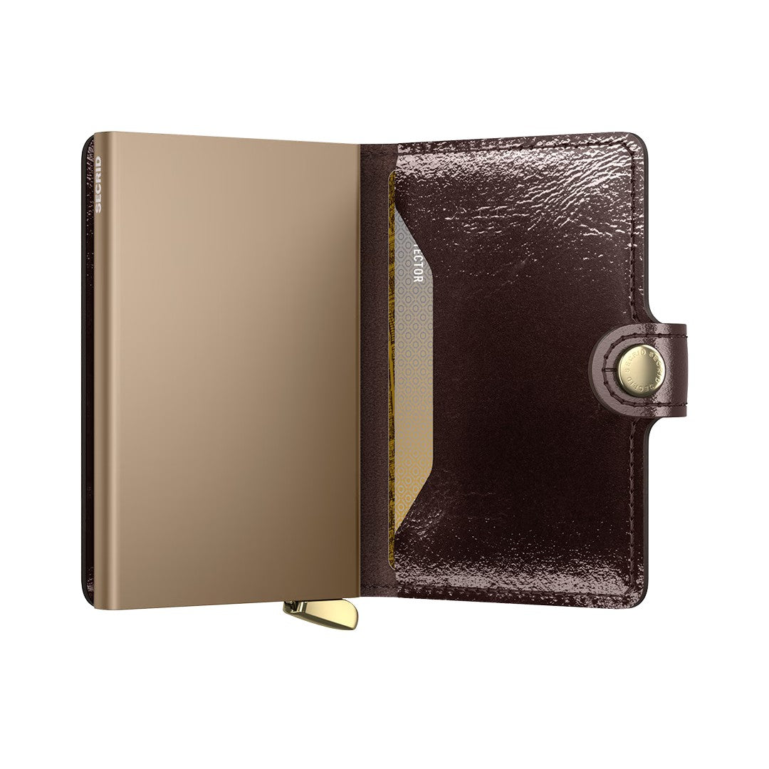 Secrid Premium Mini Wallet Naplak Mahogany +
