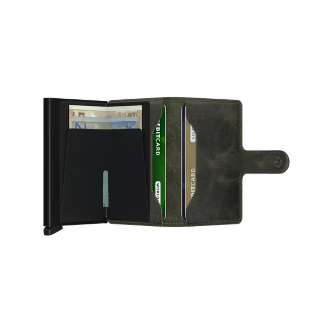 Secrid Mini Wallet Vintage Olive-Black