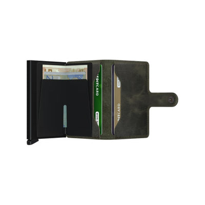 Secrid Mini Wallet Vintage Olive-Black