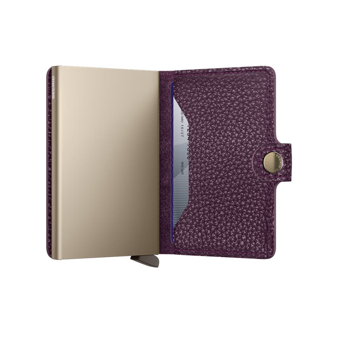 Secrid Mini Wallet Pebble Grape
