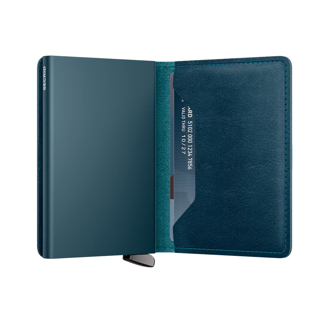 Secrid Premium Slim Wallet Basco Teal +