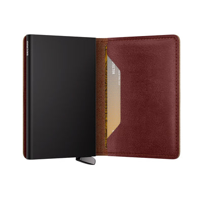 Secrid Premium Slim Wallet Basco Brown +