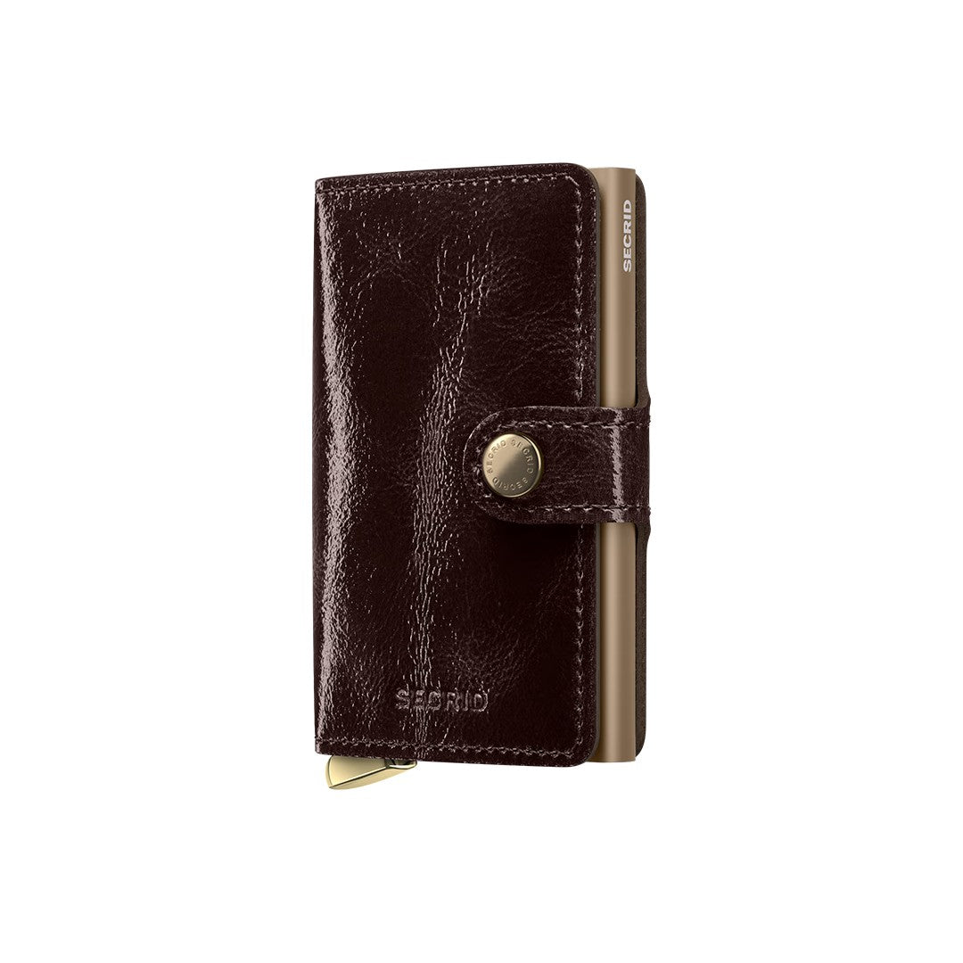 Secrid Premium Mini Wallet Naplak Mahogany +
