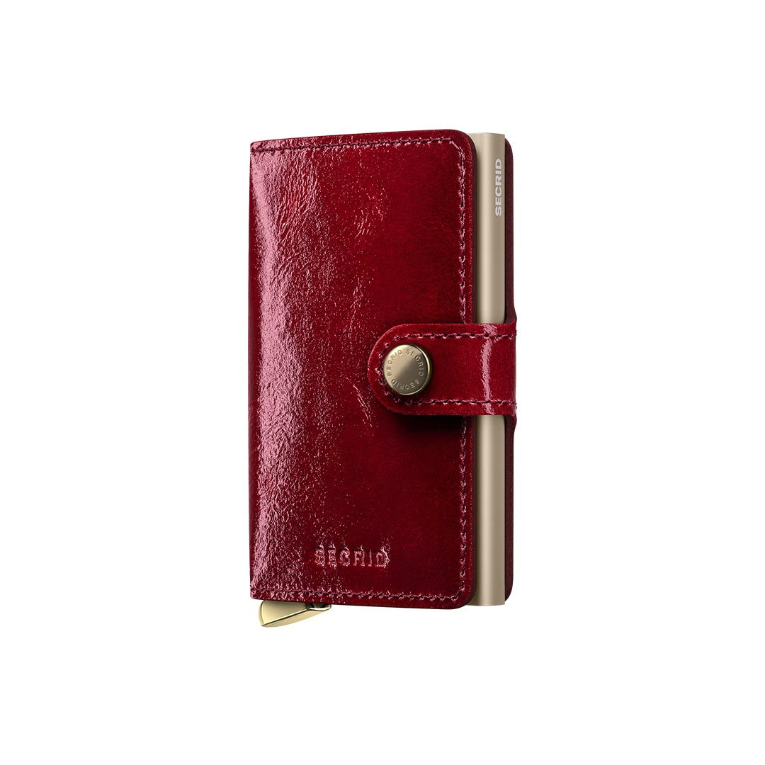 Secrid Premium Mini Wallet Naplak Red +