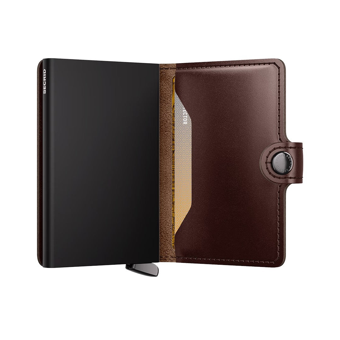 Secrid Premium Mini Wallet Dusk Dark Brown +