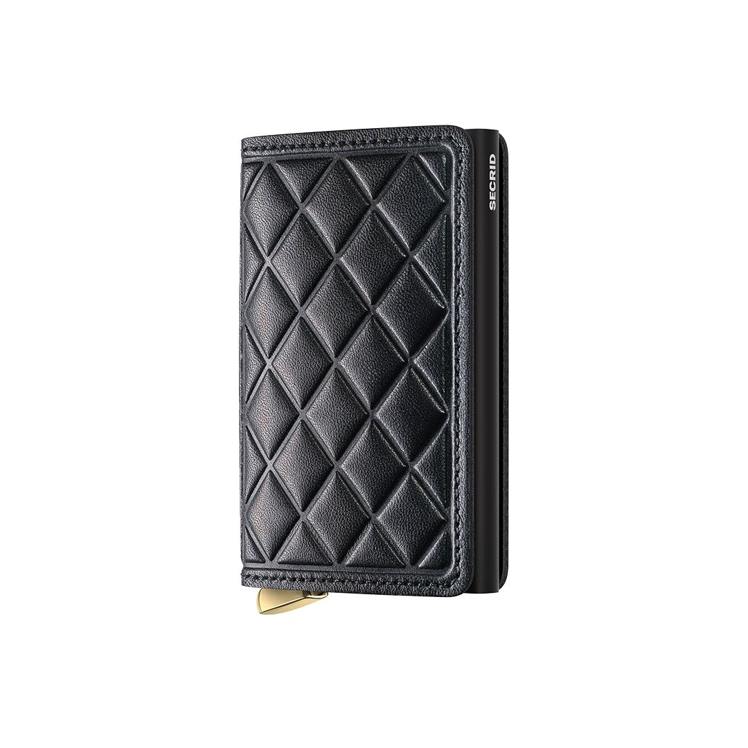Secrid Premium Slim Wallet Emboss Diamond Black