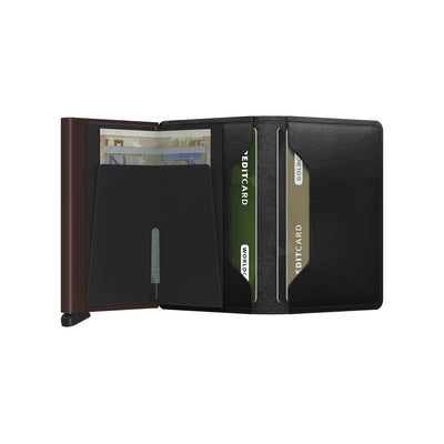 Secrid Slim Wallet Original Black-Brown
