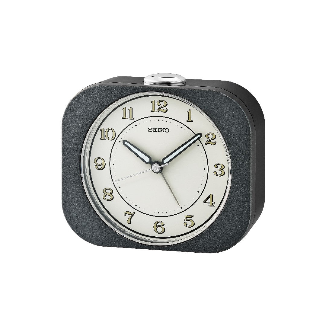 Seiko Bedside Alarm Clock - Black