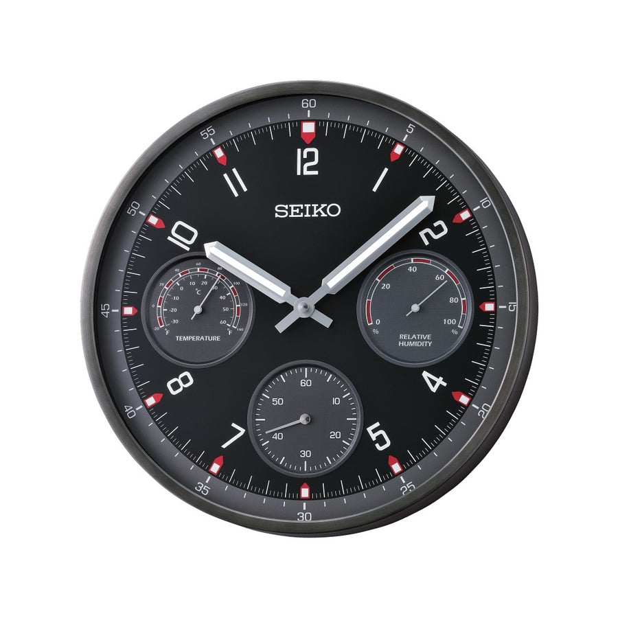 Seiko Wall Clock - Black