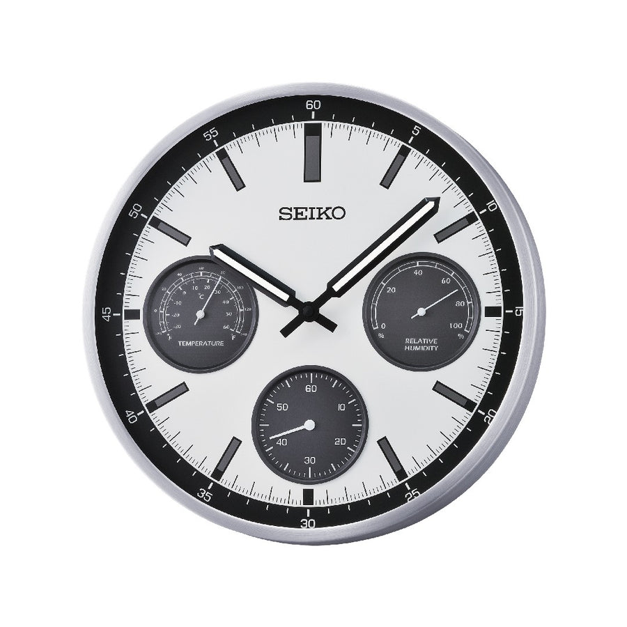 Seiko Wall Clock - Silver-Tone