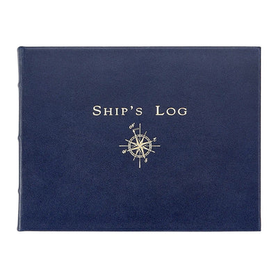 Ship's Log Leather Bound Book