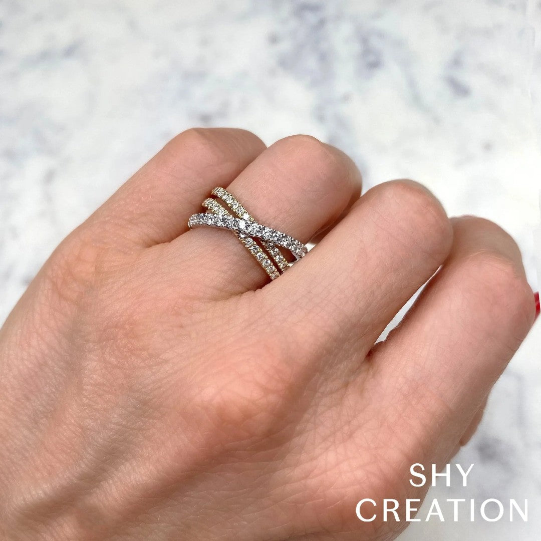 Shy Creation Diamond Bridge Ring