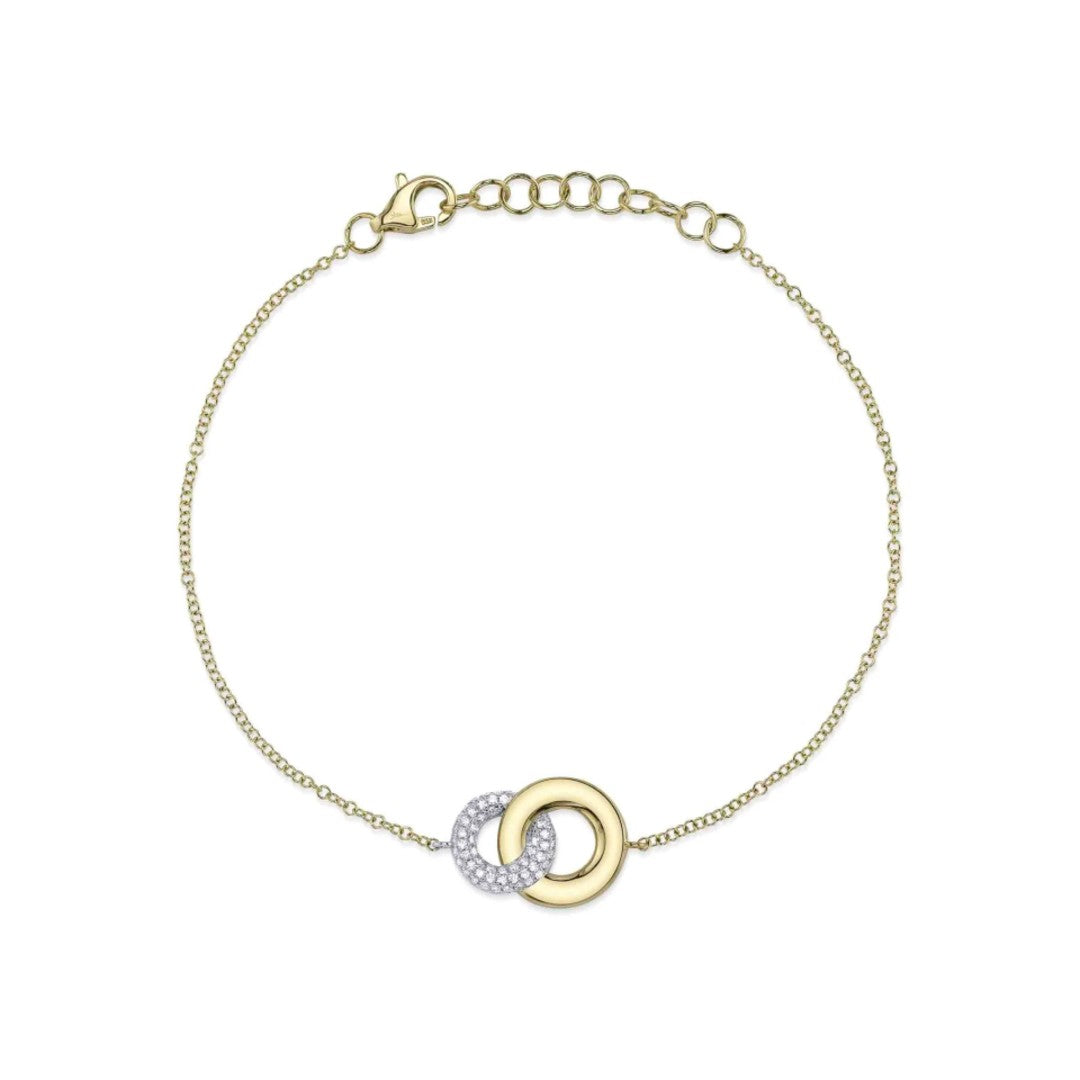 Shy Creation Diamond Circle Bracelet