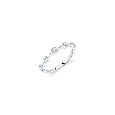 Shy Creation Crown Setting Diamond Ring