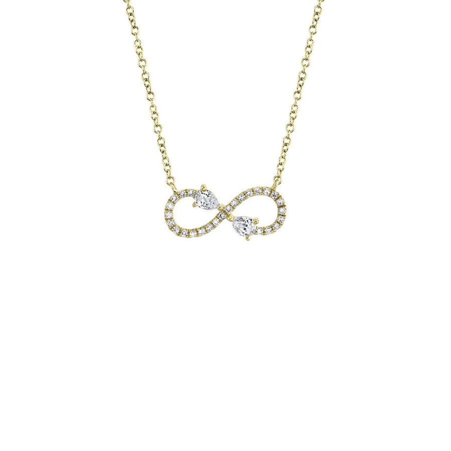 Shy Creation Infinity Diamond Necklace