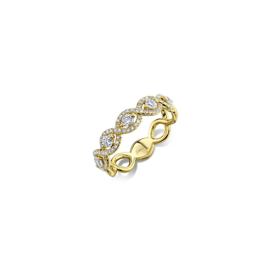 Shy Creation Infinity Diamond Ring