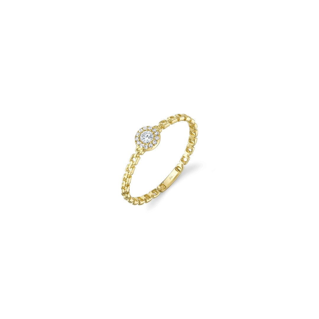 Shy Creation Link Diamond Ring