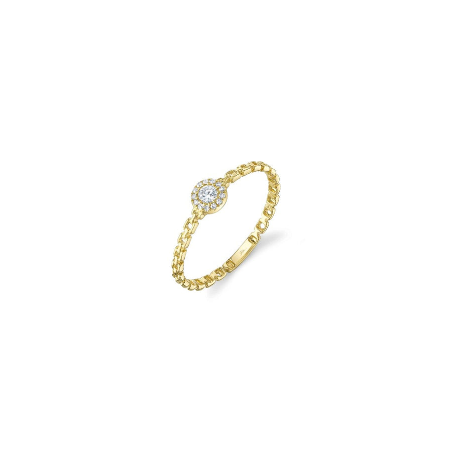 Shy Creation Link Diamond Ring