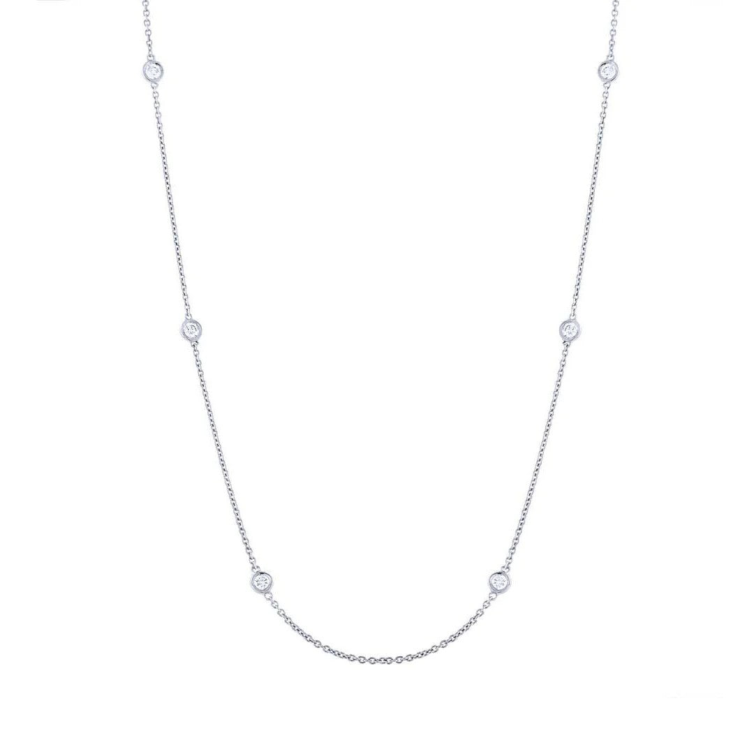 Shy Creation Diamond by the Yard Necklace